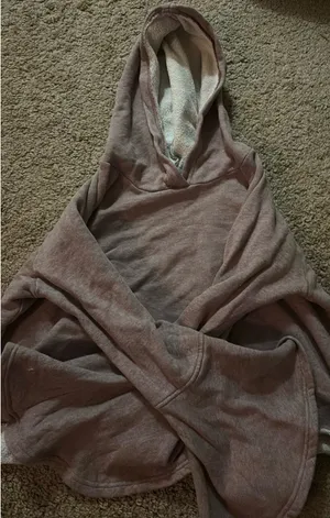 Beautiful Purple Cropped hoodie thumbnail 1