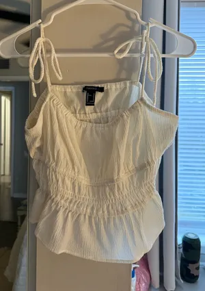 Forever 21 White tank top thumbnail 1