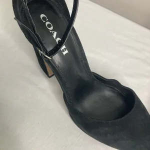 Coach Womens Chrystie Closed Toe Ankle Strap Casual Platforms Fashion Heels 9B thumbnail 5