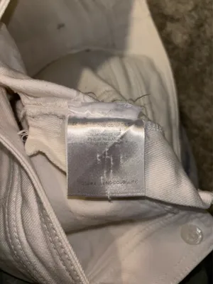 Gucci White Jean Skirt thumbnail 3