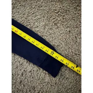 GAP Navy Logo Crew Neck Pullover Sweatshirt Womens Regular S Fleece Long Sleeve thumbnail 8