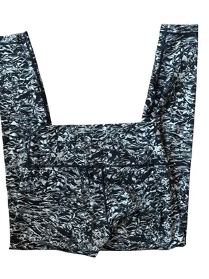 Lululemon Wunder Under Hi-Rise Tight Sz 10/28" Liquid Platinum Alpine White Mult thumbnail 5