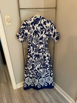 Joie blue Midi dress thumbnail 2