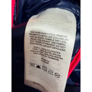 Columbia PFG Navy Blue Quilted Puffer Vest Pink Trim Womens Size Small‎ thumbnail 9