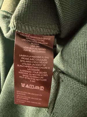 Anthropologie Maeve Poppy Kick Flate Pull On Pants Green Size XXS thumbnail 7