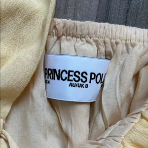 Princess Polly Light Yellow Dress thumbnail 2