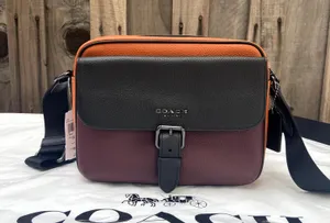coach Hudson Crossbody In Colorblock c5400 thumbnail 1