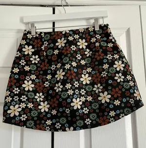 Pink Lily Floral Skirt thumbnail 1