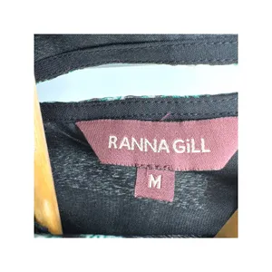Ranna Gill Anthropologie‎ Floral Mirror Sequin Ruffle Sleeve Mini Dress M thumbnail 6