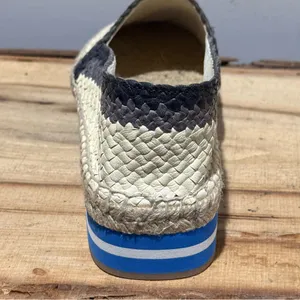 Prada espadrille sz 37.5 Platform flat‎  ~ LEFT SHOE ONLY thumbnail 8