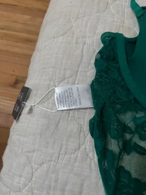 Live and let live Green Garter Corset Top ShopperBoard thumbnail 7