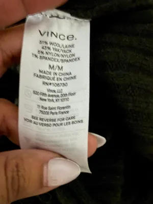 VINCE Fitted Dolman Sleeve Dress thumbnail 7