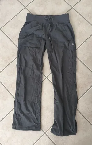 Lululemon grey dance studio pants 8 thumbnail 1