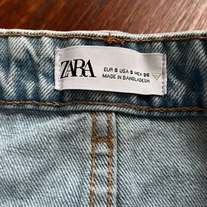 Zara Light Blue Denim Skirt thumbnail 3