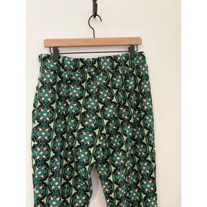 Anthropologie Maeve Size Large Flared Pants Sabine Knit Kick Flare Retro Funky thumbnail 11