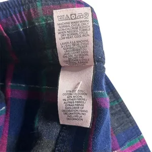 Victoria's Secret Women's Plaid Flannel Pajama‎ Pants Size S Multicolor thumbnail 6