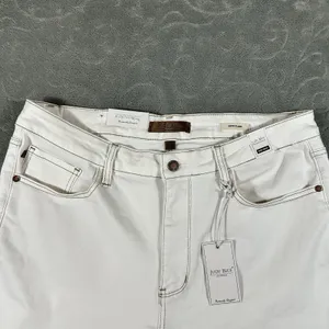 Judy Blue Jeans Womens 18W White High Rise Kick Flare Stretch Denim NWT Classy thumbnail 6