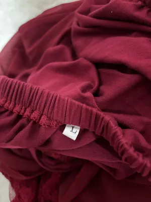 Red Maternity Dress Size L thumbnail 5