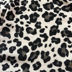 Altard State Leopard Print Babydoll V-neck Top L Boho Ruffles Coquette Flowy thumbnail 7