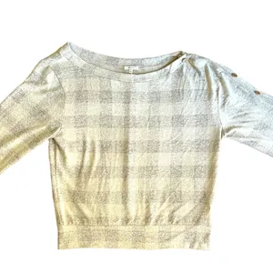 Maurices (M) Cozy Relaxed Plaid Button Long Sleeve Dolman Boat Neckline Tee thumbnail 12