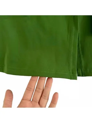 PacSun 1980 PAC Active Faux Wrap Mini Skort Green NWT Medium thumbnail 7