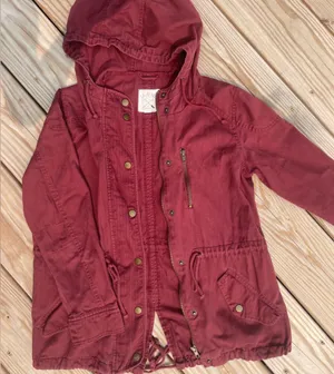 LA Hearts maroon jacket thumbnail 1