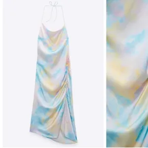 Zara Midi Satin Dress thumbnail 4