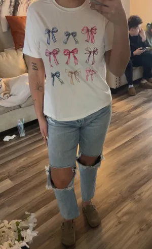 Bow Shirt Size L thumbnail 1