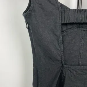Urban Outfitters‎ Black Linen Blend Sweetheart Fitted Mini Dress thumbnail 6
