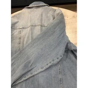 a.n.a. A New Approach Denim Jean Jacket Light Wash Size 1x Classic Casual thumbnail 12