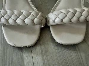 DV by Dolce Vita Cream Chunky Heels thumbnail 3