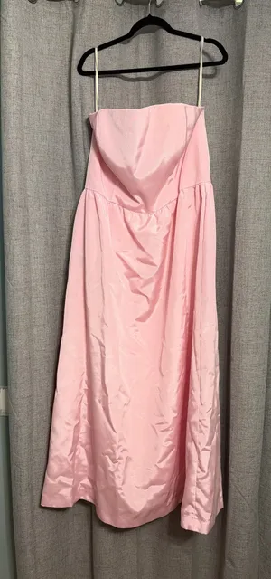 Baby Pink Bridesmaid Dress thumbnail 1