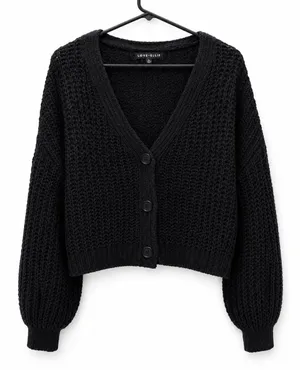 Love Ellie Chunky Knit Button Front Cardigan Sweater thumbnail 1