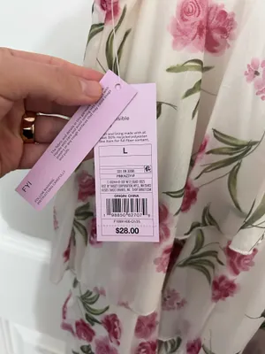 Wild Fable Ruffle Dress Floral thumbnail 3