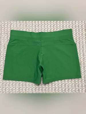 NIKE Vintage dri fit athletic shorts size Small y2k green thumbnail 10