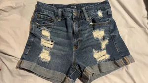 Aeropostale Shorts Denim High-Waisted thumbnail 2