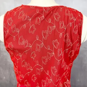 Y2K Womens Ethereal‎ Mesh Dress Medium Cottage Fairy Grunge Artsy Glam HOCO thumbnail 5