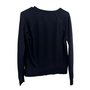 American Giant Sweatshirt Womens Medium Black Raglan Crew Neck Made in USA thumbnail 6