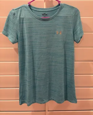 Under Armour Women’s Shirt Short Sleeve Blue thumbnail 1