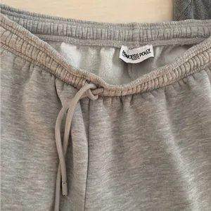 Princess Polly Light Gray Joggers thumbnail 2