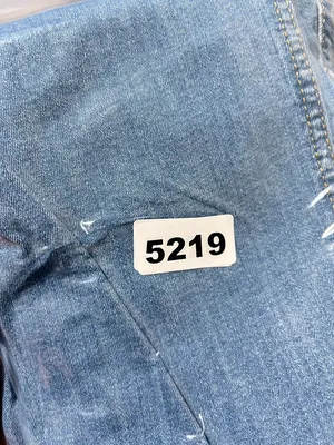 7 For All Mankind Size 24 Blue Huntington b(air) Cropped Boot Jeans thumbnail 14