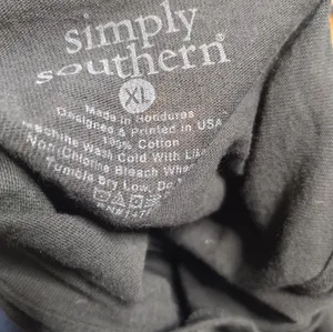 Simply Southern Black Long Sleeve Tee with Jeep Design thumbnail 4