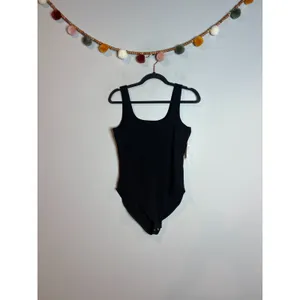 NWT Old Navy black bodysuit thumbnail 2