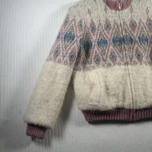 Alafoss Icewool Icelandic Wool Sweater Women’s Medium Vintage Nordic Fair Isle thumbnail 2