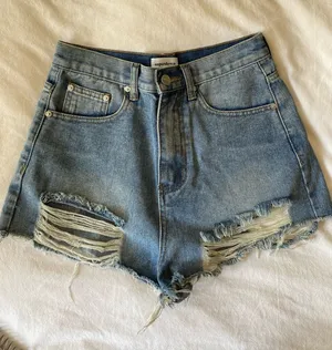 Revolve superdown Denim Shorts Distressed  thumbnail 1