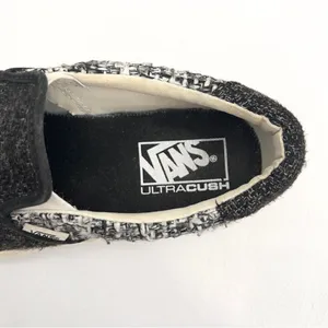 Vans Classic Slip On Sneakers in Black and White size 7 thumbnail 8