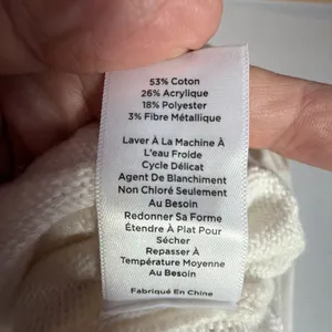 Talbots Sweater Ivory gold Women’s XL Fair Isle Nordic Pullover retro cabincore thumbnail 10