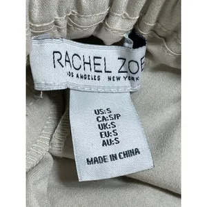 NEW Rachel Zoe Women's Gray High Waisted Straight Leg Trousers Pants Size S thumbnail 6