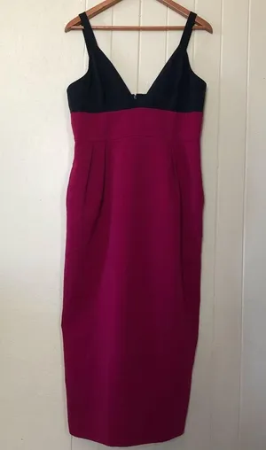 NWT Jill Jill Stuart Colorblock Midi Dress thumbnail 6