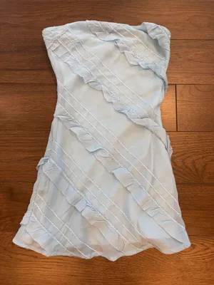 Princess Polly Lars Strapless Mini Dress Blue Size 2 - C33-079 thumbnail 2